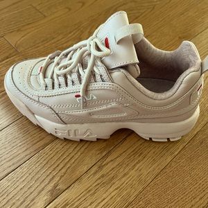 FILA Disruptor sneakers blush pink size 8